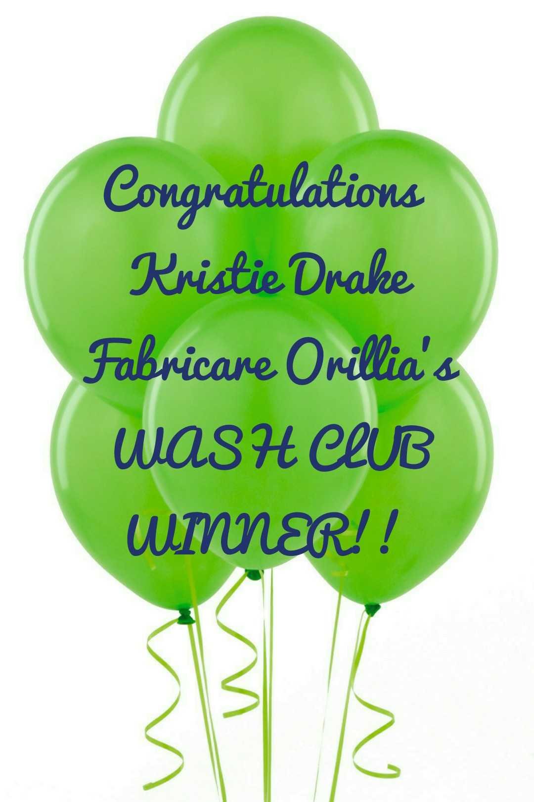 WASH CLUB WINNER